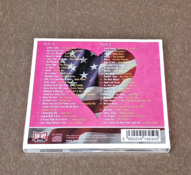 Various Artist - American Heartbeat 1962 [New CD] Boxed Set UK Import