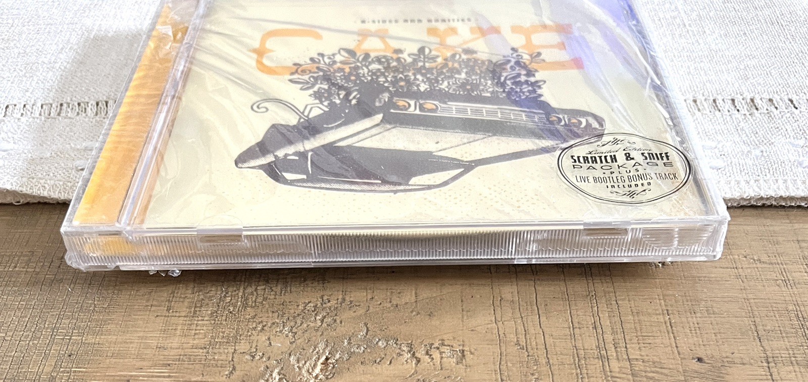 Cake – B-Sides and Rarities CD SEALED Limited Edition Scratch & Sniff Banana