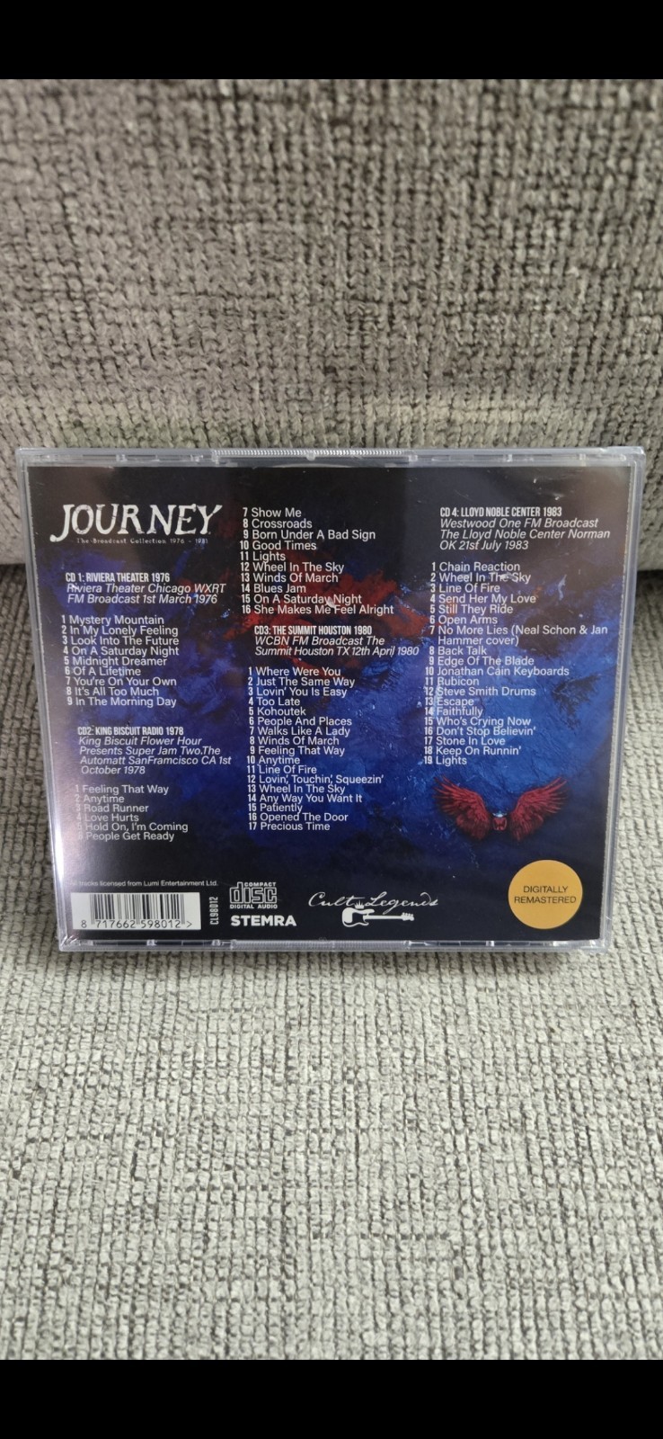 Journey The Broadcast Collection 1976 - 1983 4 CD Set!