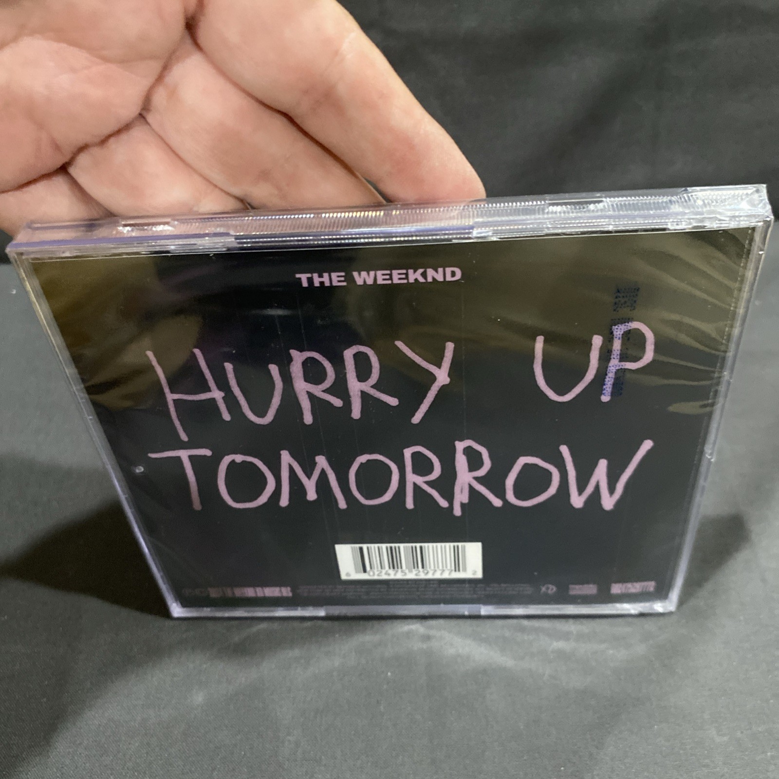 Sealed Autographed THE WEEKND - Hurry Up Tomorrow CD W/Signed Insert - Weekend