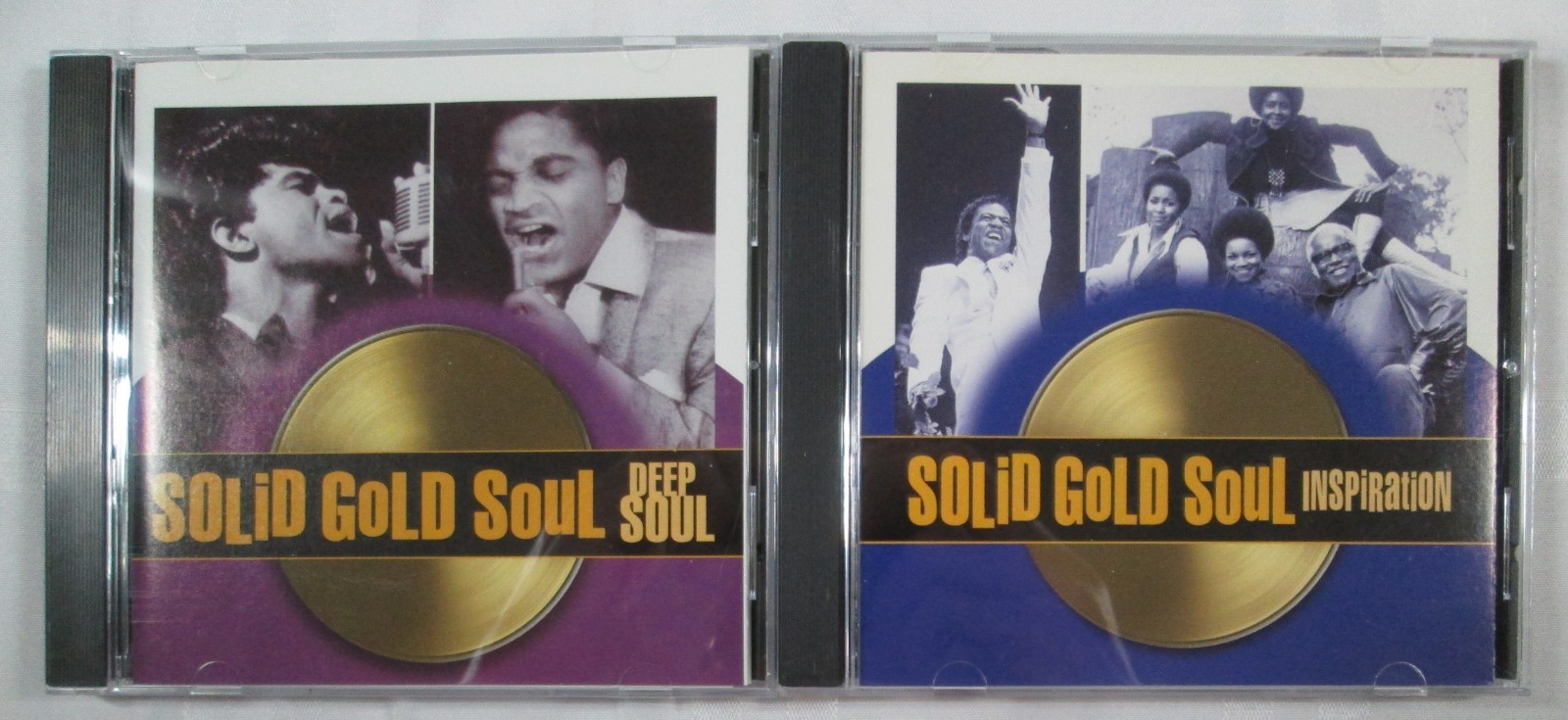 CD Lot Of 15 Solid Gold Soul Time-Life Compilations - Includes 1950s To 1970s