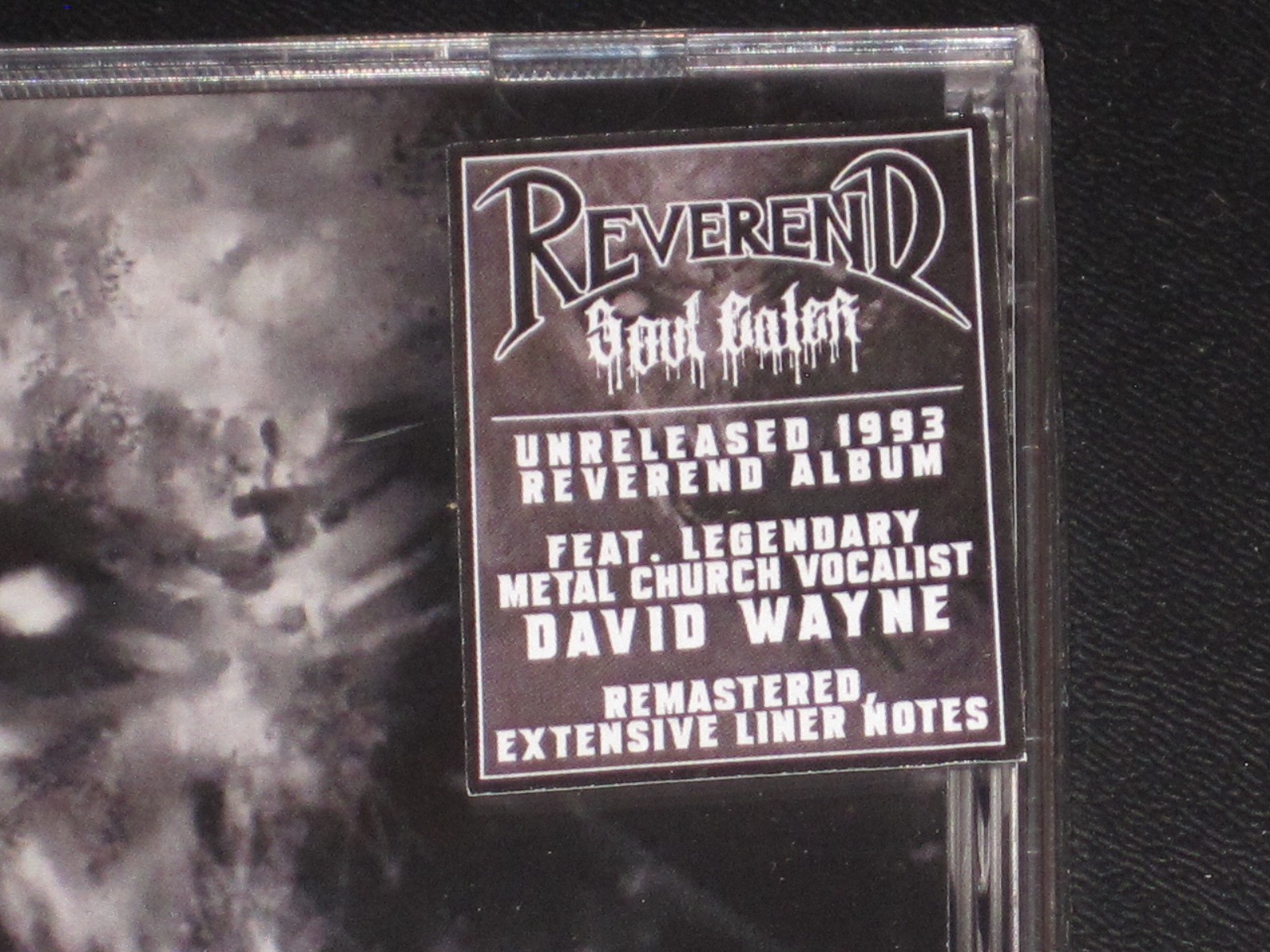 Reverend: Soul Eater CD 2026 Reissue VIC Records EU VIC370CD Jewel Case NEW
