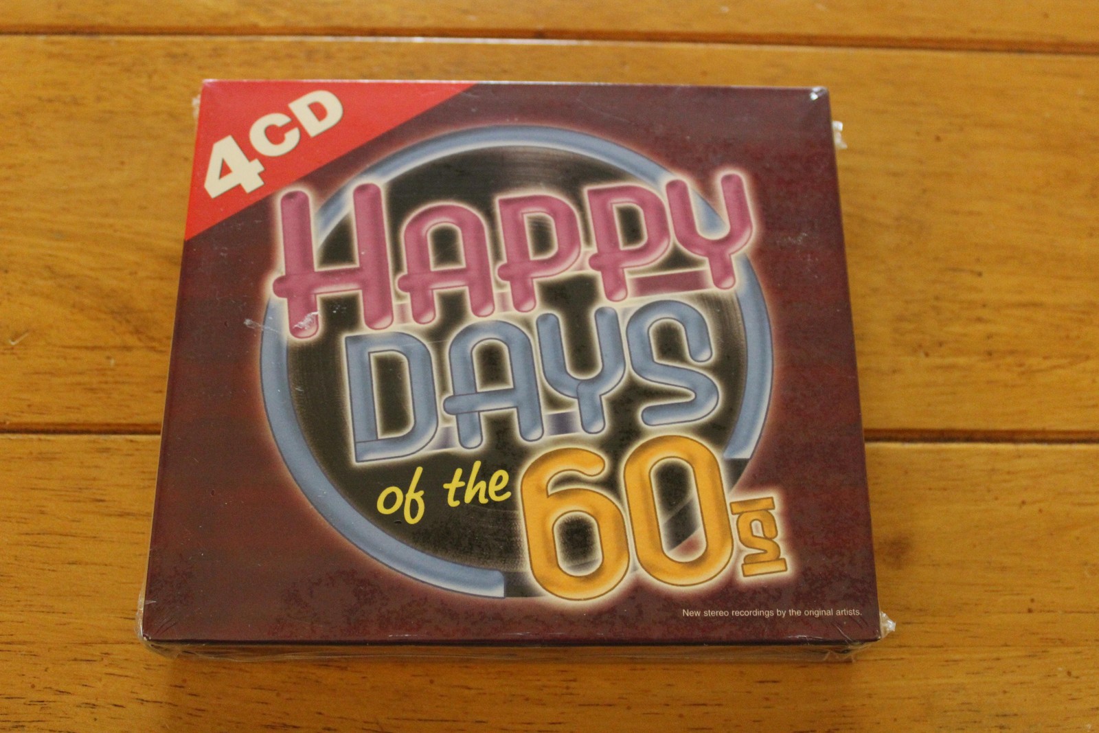 Va 4CD Happy Days Of The 60s 4-disc Pop Rock Soul Oldies NEW Sealed Box Set