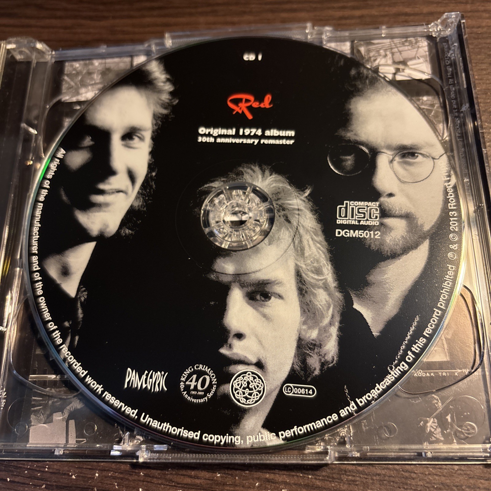 King Crimson - Red (1974) CD - 2 Disc Stereo Mix Bonus Tracks Edition