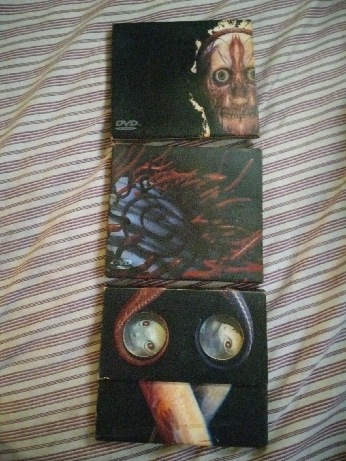 TOOL VICARIOUS DVD 2007 STEREOSCOPIC VIEWER WITH 5 ART CARDS schism,parable dvd