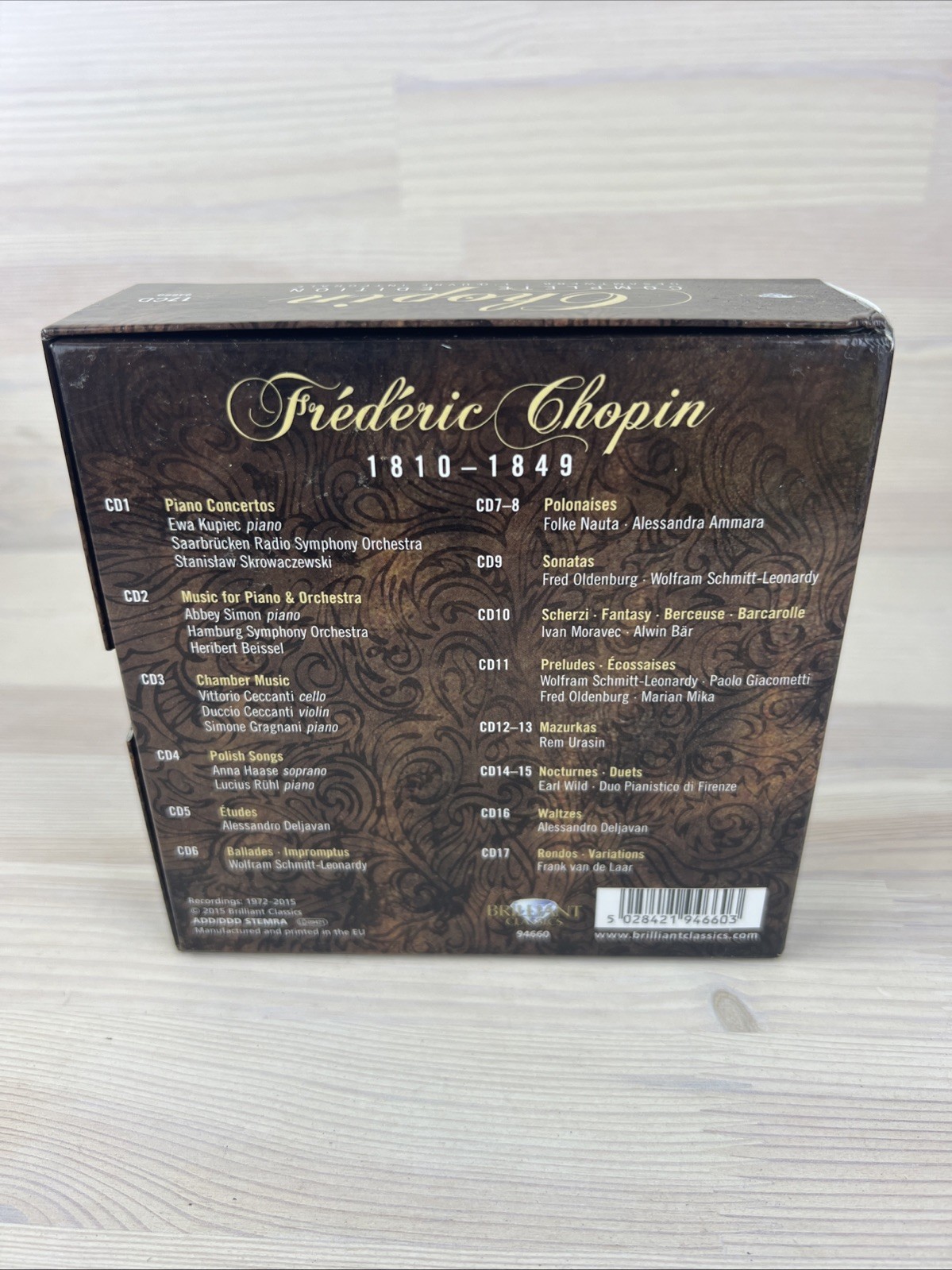 Complete Edition by Chopin / Saarbrucken Radio Symphony Orchestra (2015) 17 CDs