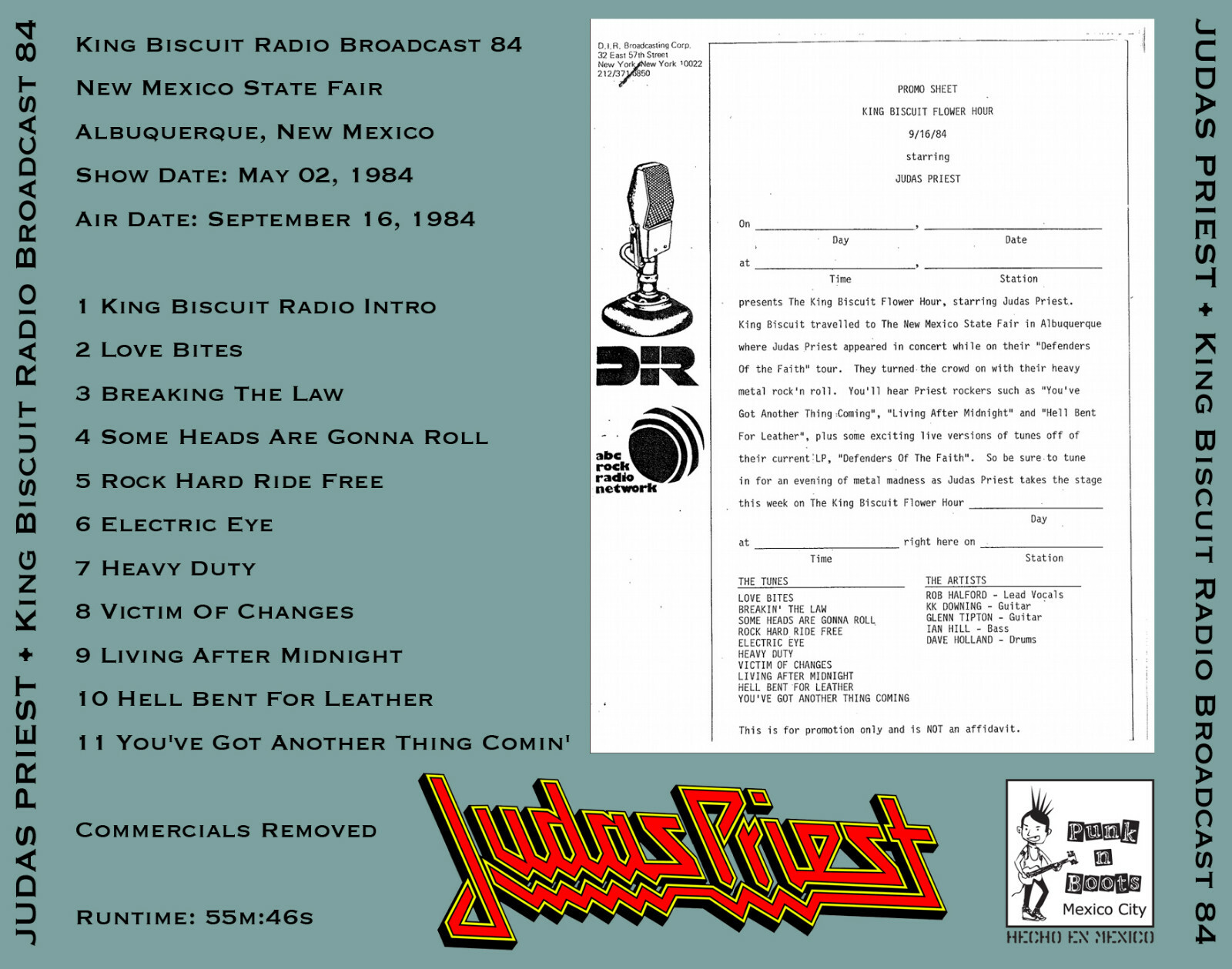 Judas Priest - King Biscuit Broadcast 1984 (IMPORT CD) ***BRAND NEW & SEALED***