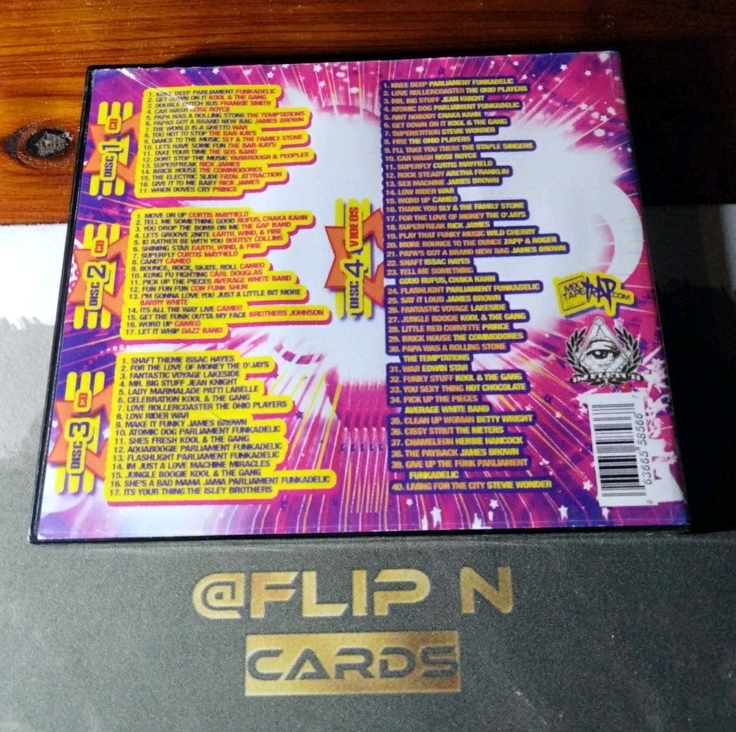 DJ Fletch - FUNKARAMA BIG BANG FUNK HITS - 3 CD DVD MIXTAPE - PROMO FUNK R&B