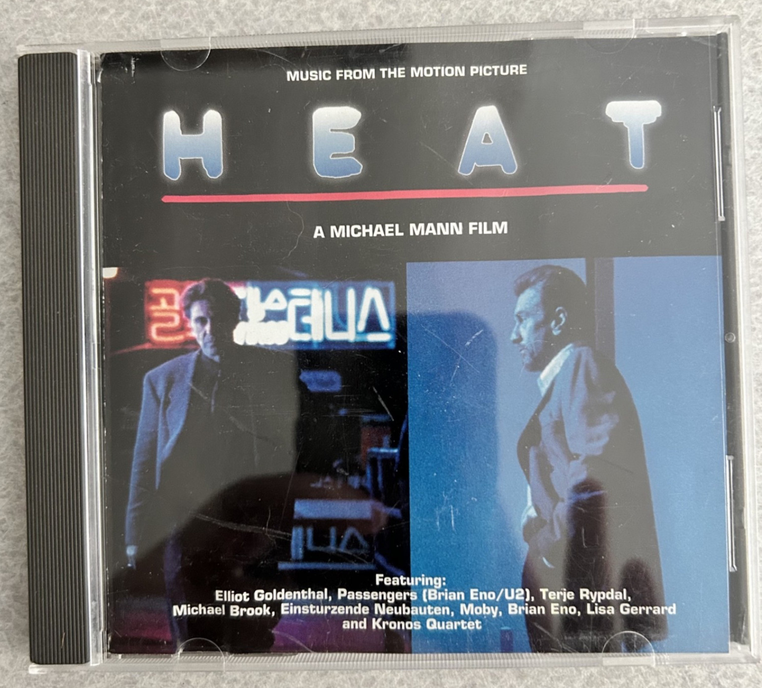 Heat (Music From The Motion Picture) CD Moby Lisa Gerrard Kronos Brian Eno