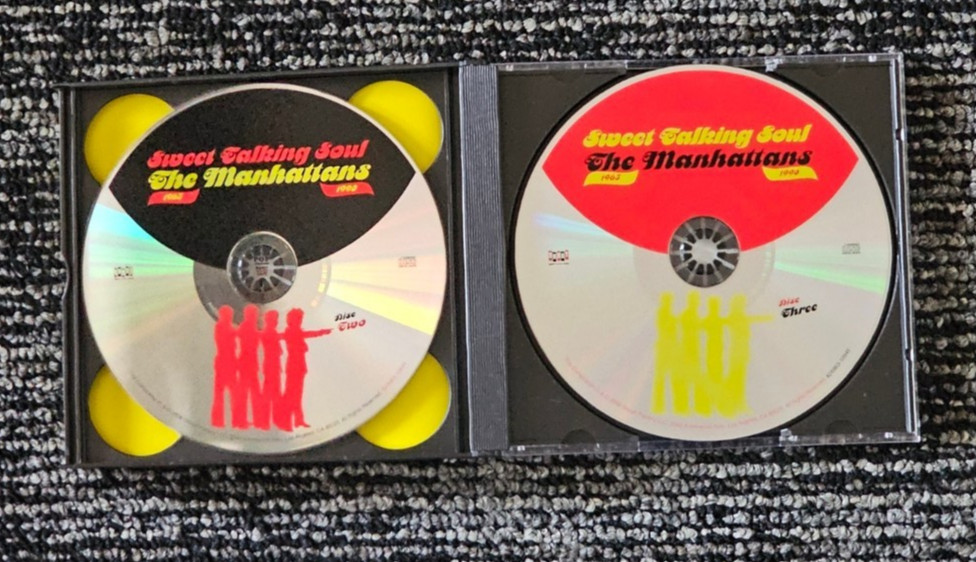 The Manhattans Sweet Talking Soul 3 CD Set 1963-1990 Shout Factory OOP Free Ship