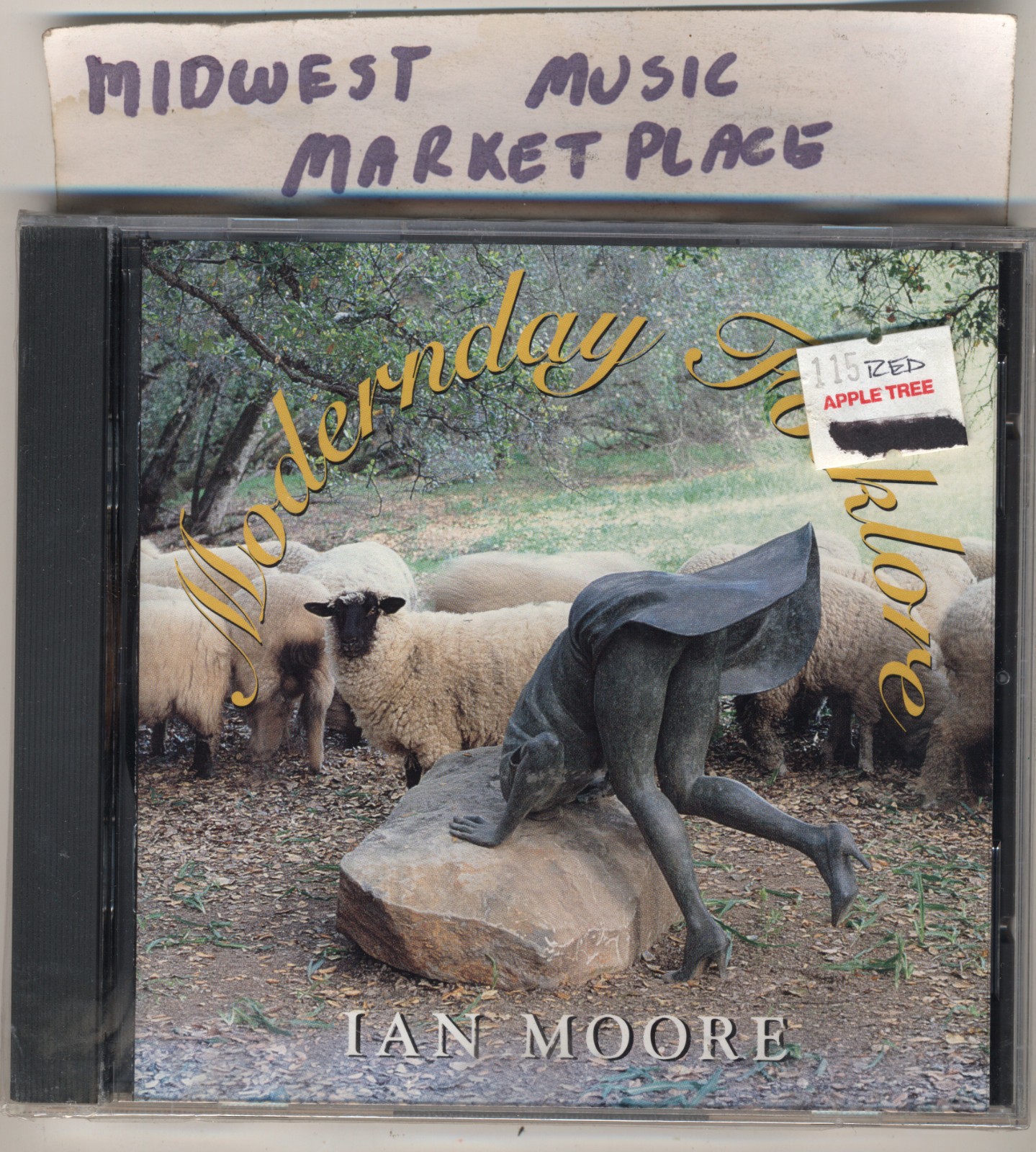 Ian Moore - Modernday Folklore - Brand New MINT Sealed OOP CD - Monday Afternoon