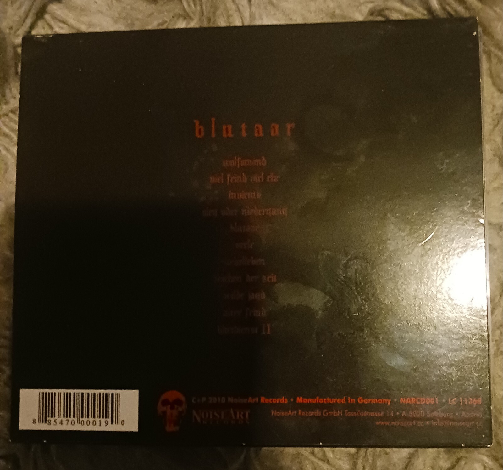 VARG "BLUTAAR" CD VIKING METAL