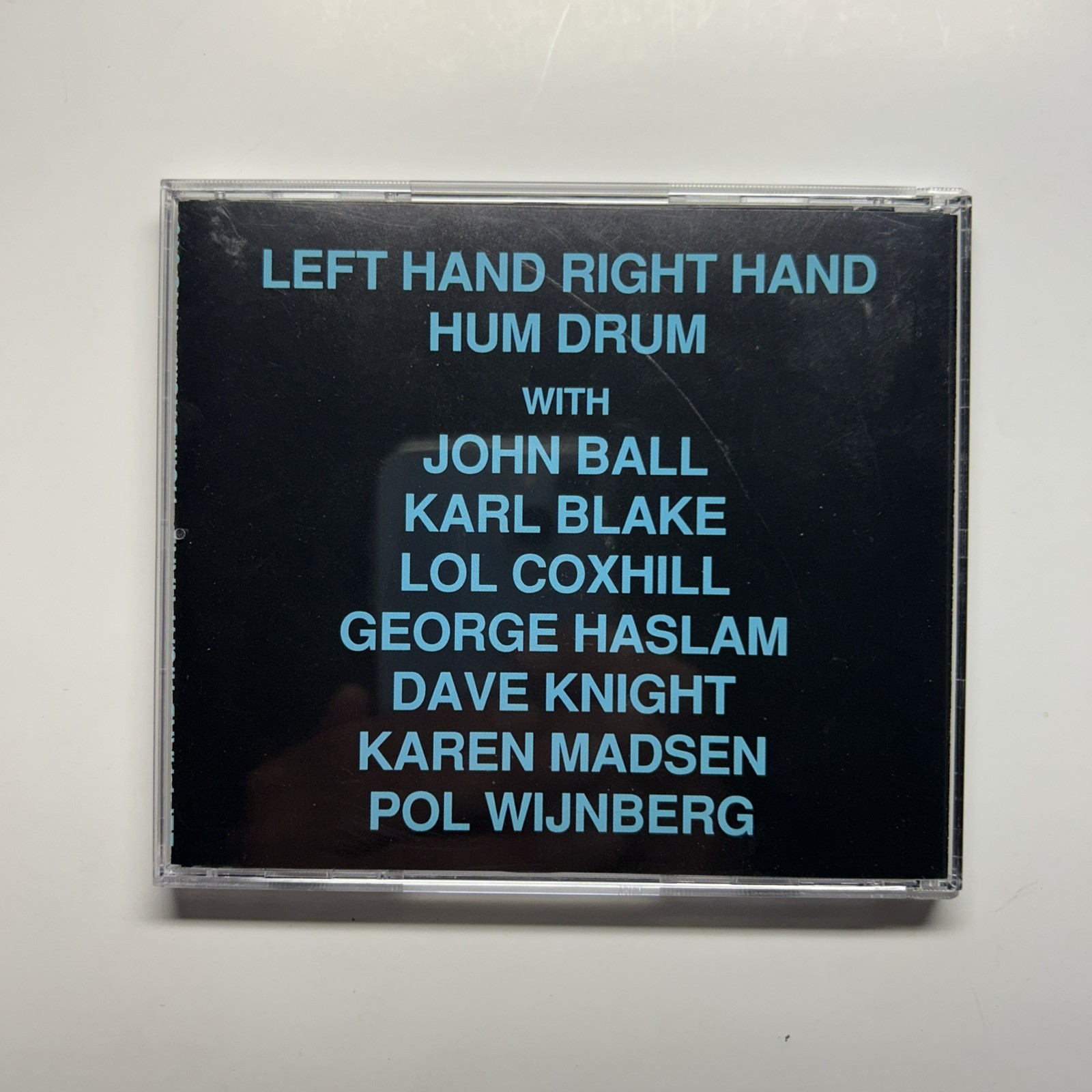 Left Hand Right Hand ‎– Hum Drum CD 1992 FREE SHIPPING