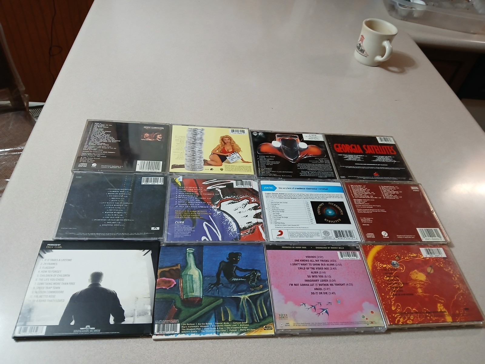 Southern Rock cd lot12 Allman Bros,ARS,Jason Isbell,Drive By Truckers,CCR,ZZ Top
