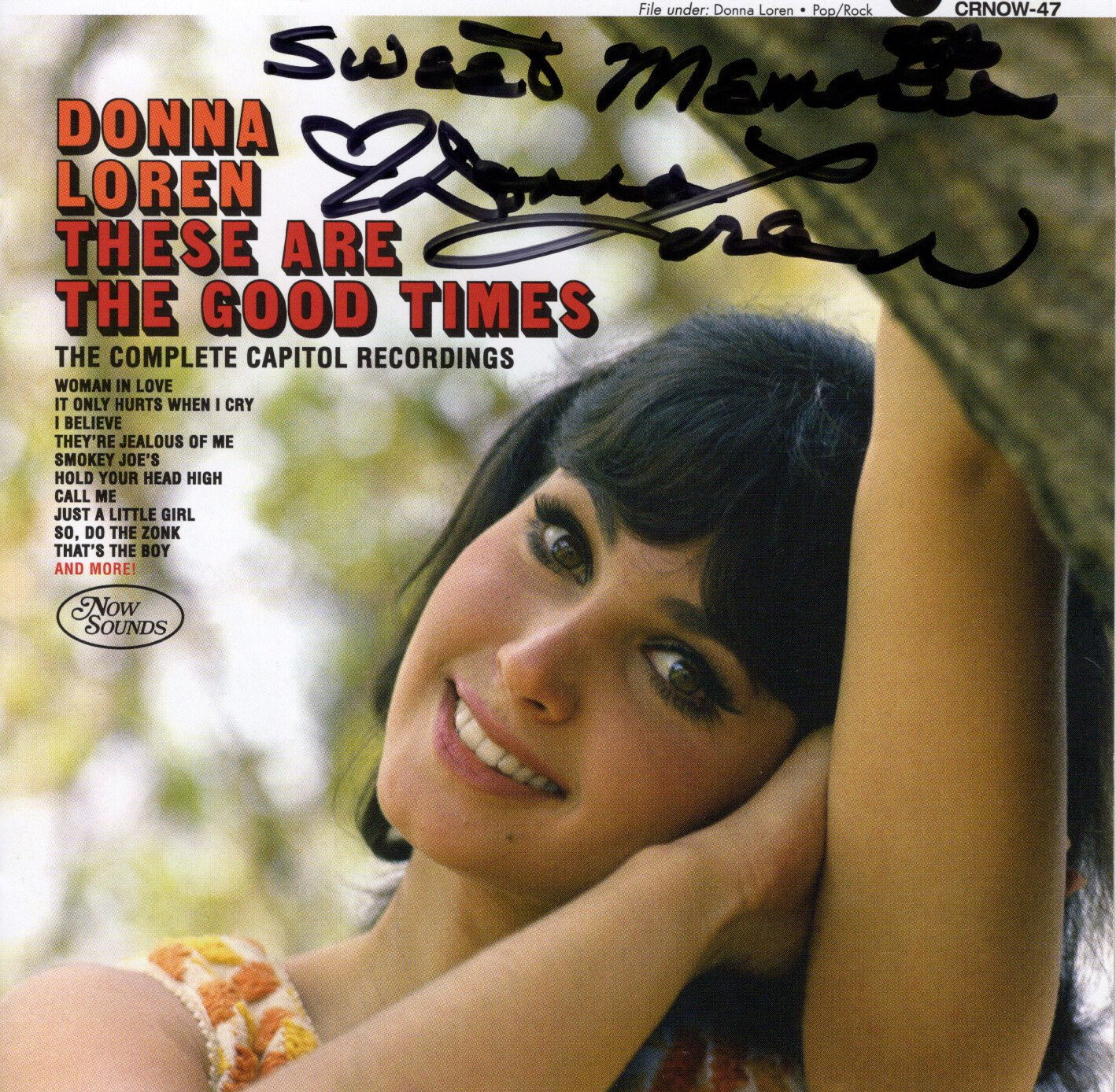 DONNA LOREN-These Are the Good Times: Complete Capitol Recordings *SIGNED-NEW*