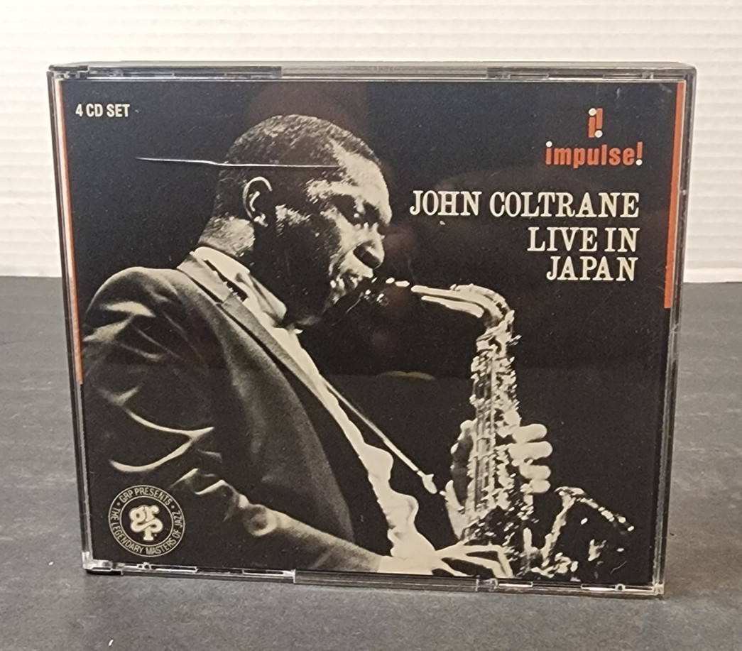 John Coltrane Live in Japan 1991 4 CD Set MISSING Disc 3 All Discs VERY CLEAN