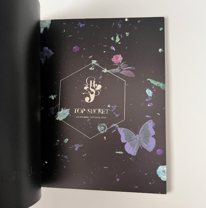 K-pop Jun Hyoseong (Secret) Debut Single Album Top Secret