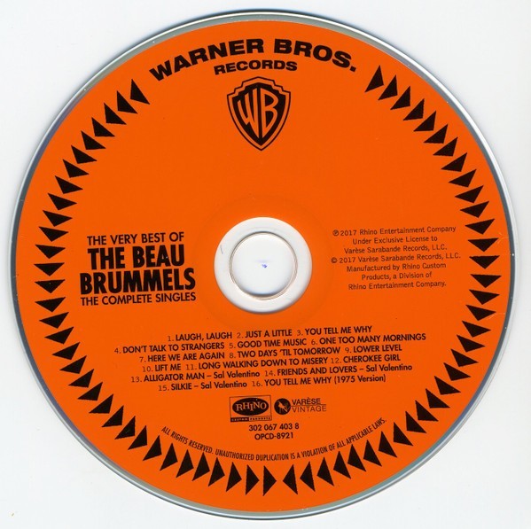 The Very Best of The Beau Brummels – The Complete Singles (CD, 2017)
