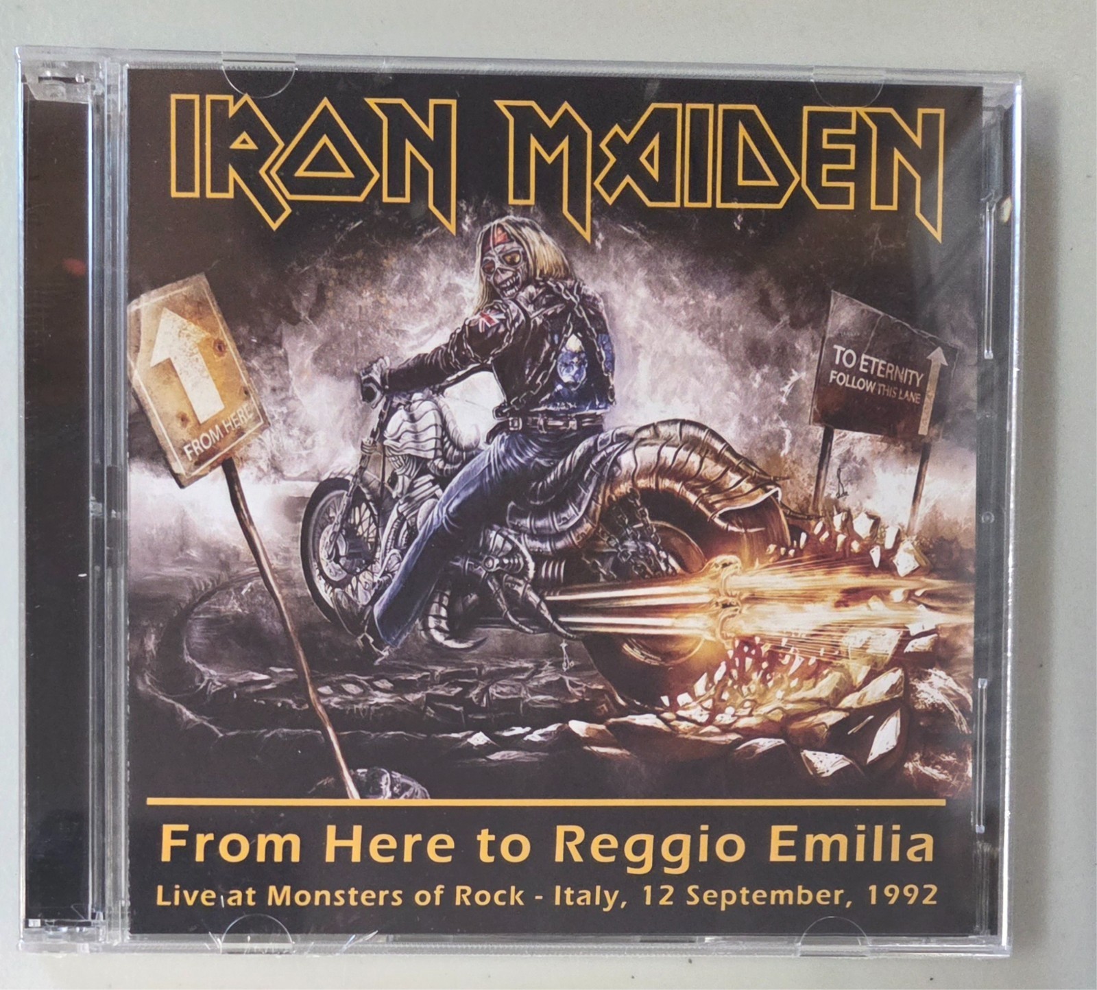 Iron Maiden From Here To Reggio Emilia New 2 CD Heavy Metal Bruce Dickinson