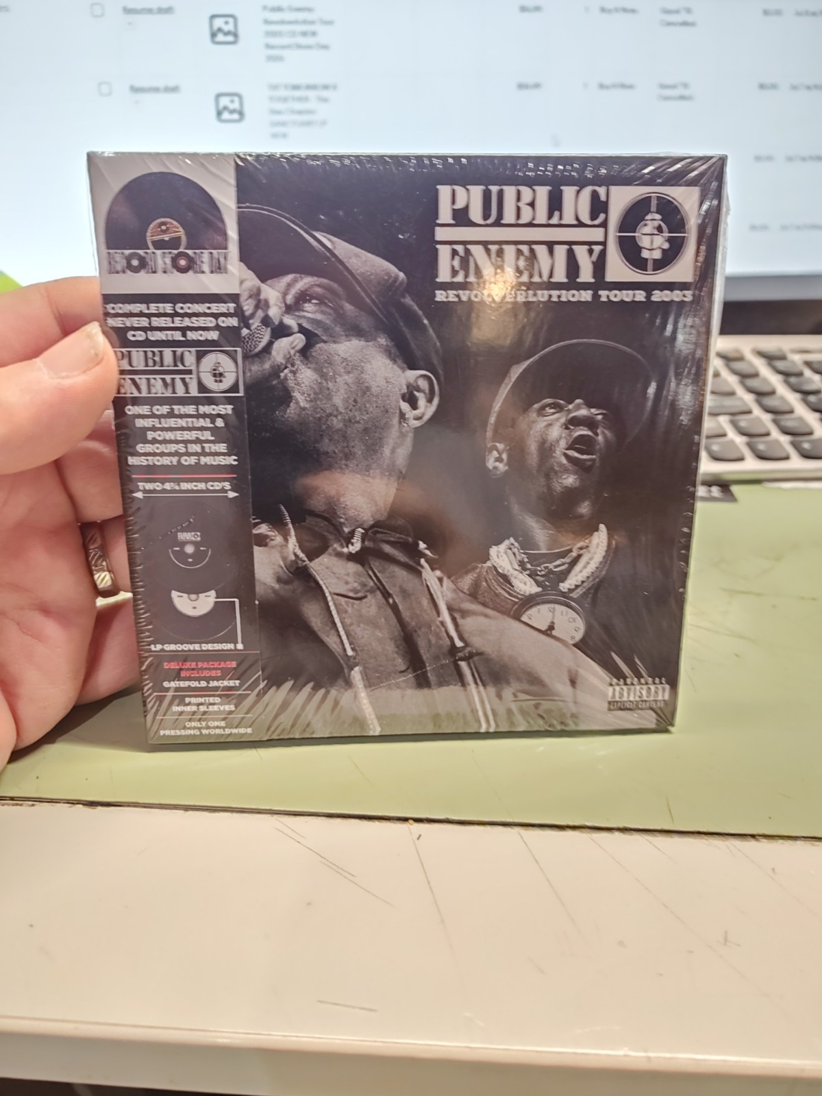 Public Enemy- Revolverlution Tour 2003 CD NEW Record Store Day 2024