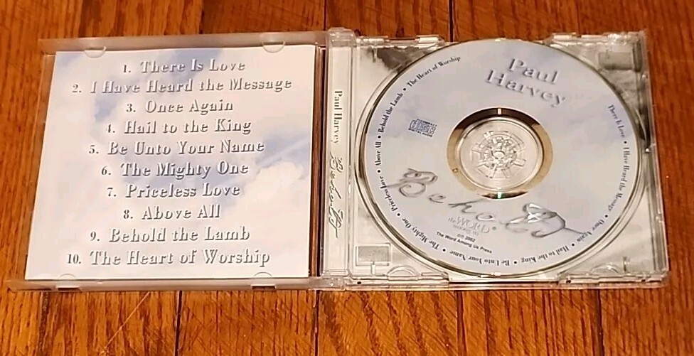 Behold - Word Among Us Press CD Featuring Paul Harvey Sue Heuver (2002)