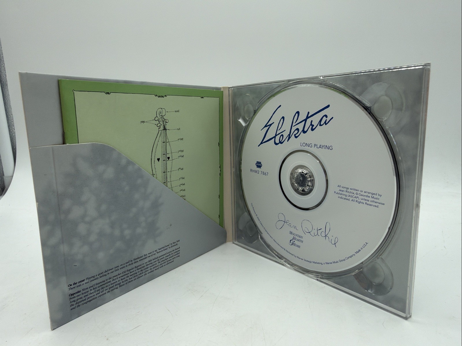 Rare Mountain Hearth & Home by Jean Ritchie (CD, 2004) Rhino + booklet