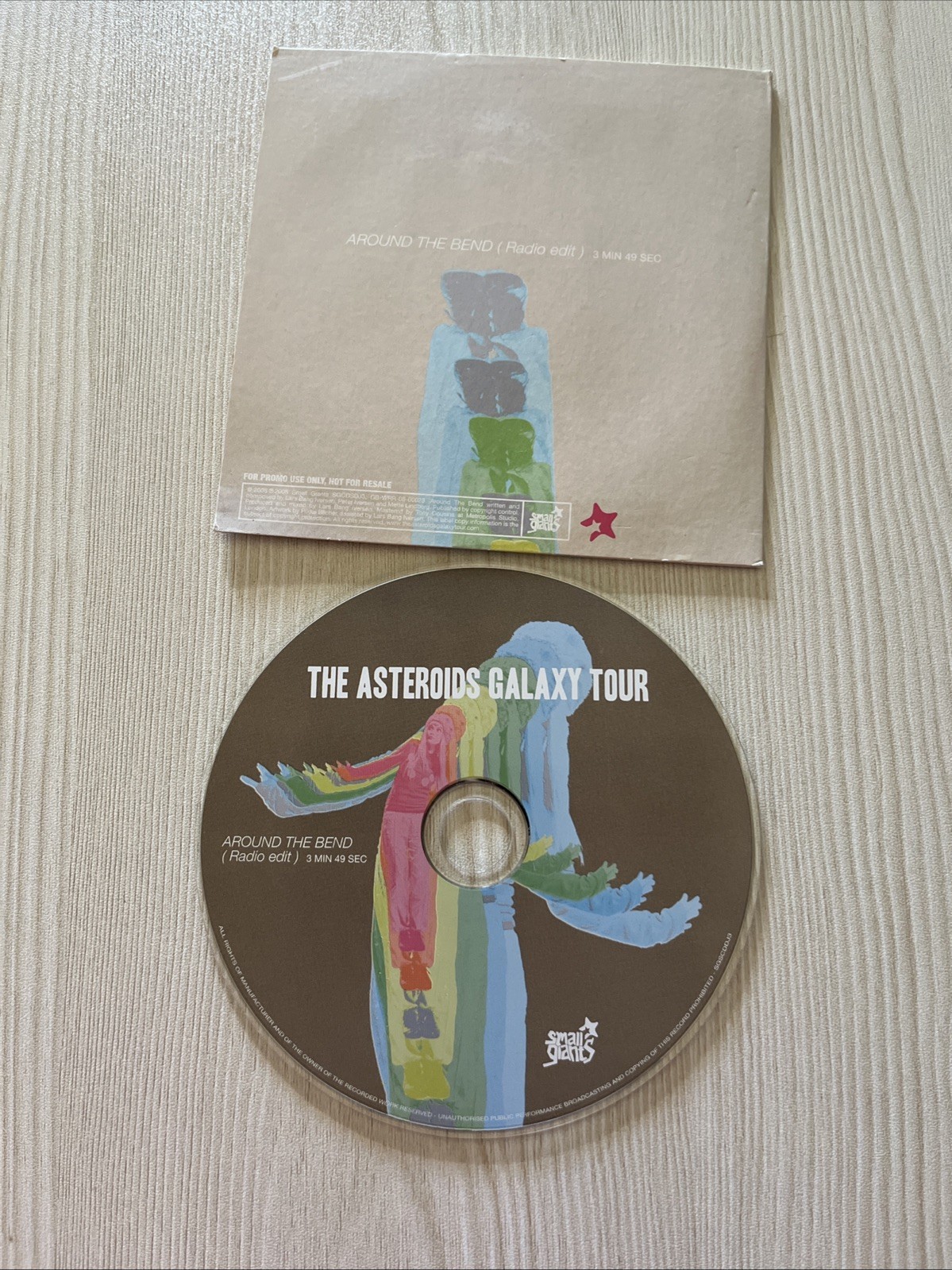 2006 The Asteroids Galaxy Tour Around The Bend CD Promo