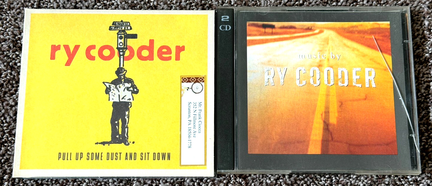RY COODER~LOT OF 5 CDs 1970s 1980s Roots Rock FREE SHIPPING