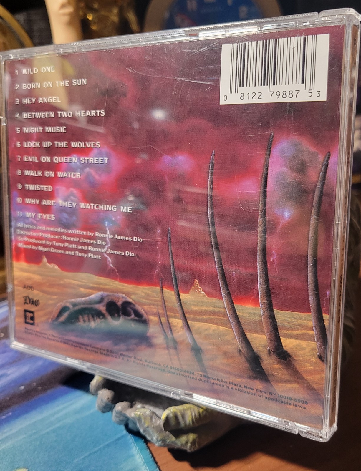 DIO 'Lock Up The Wolves' 1990 CD Release