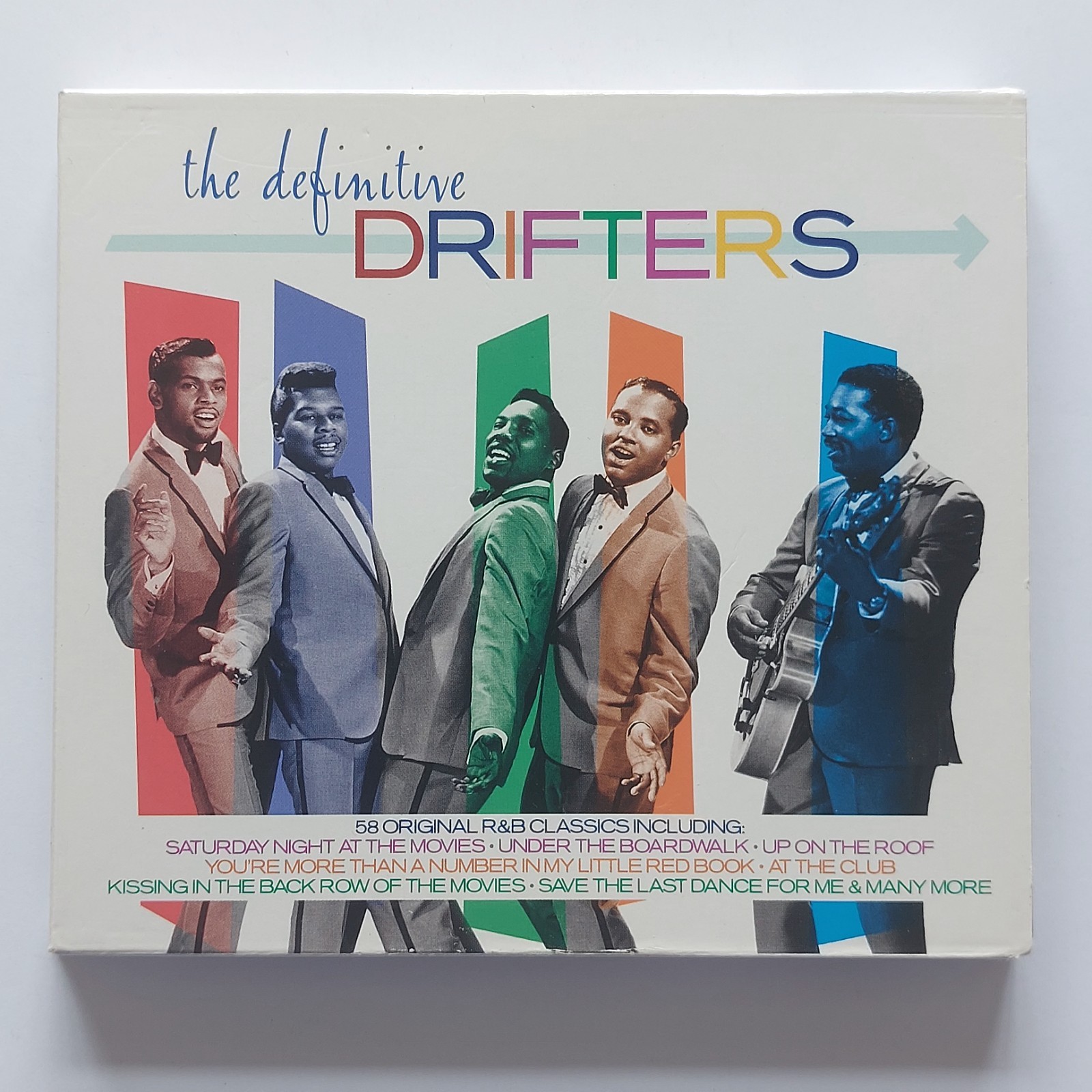 THE DRIFTERS - The Definitive Drifters - Double CD Album 58 Tracks (2003)