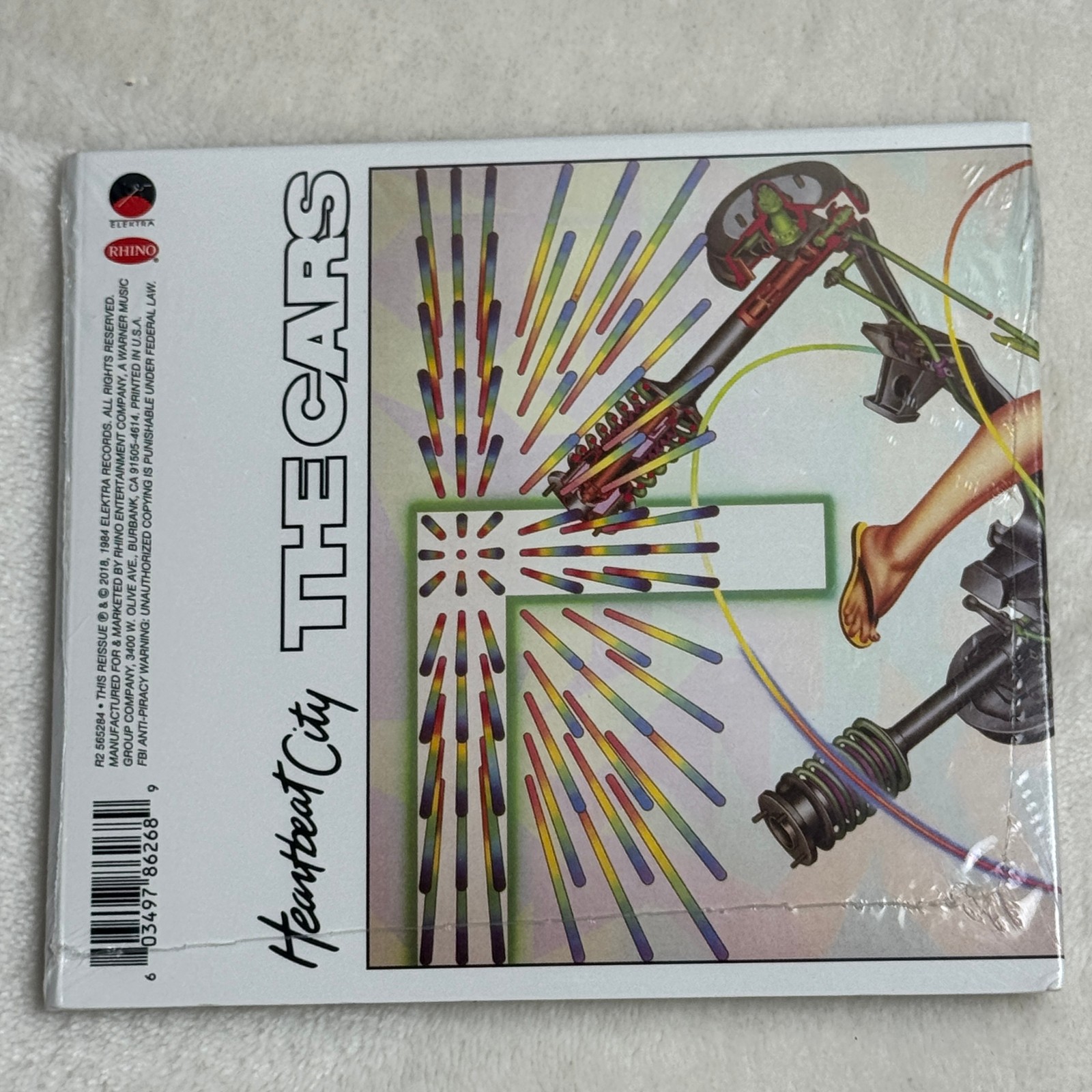 Heartbeat City: Expanded Edition by Cars (CD, 2018, Rhino) Free Shipping!