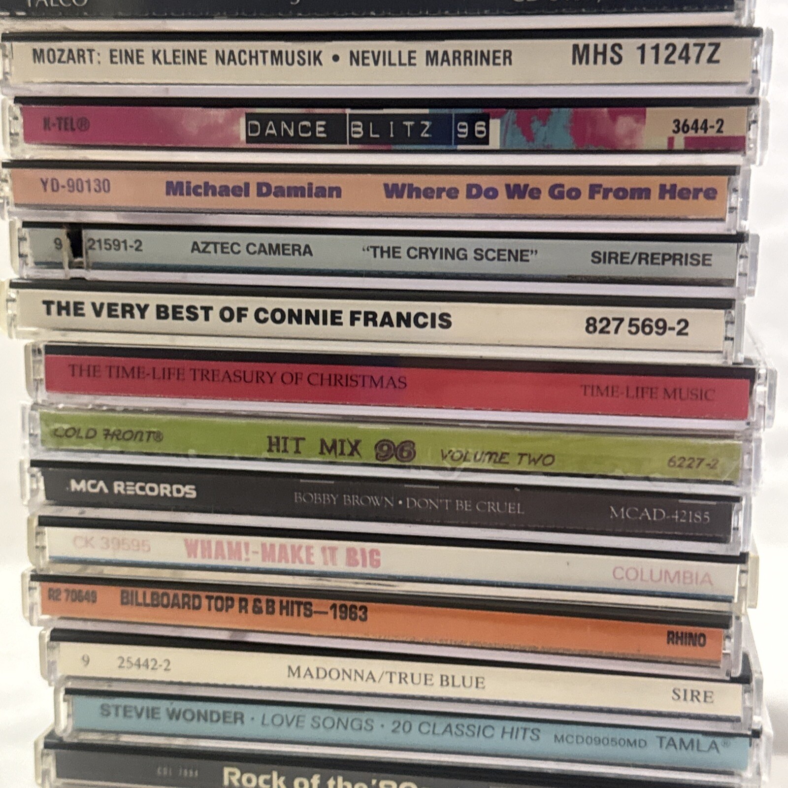 LOT OF 25-Mixed Lot CDs CD Madonna, Soft Rock, Dance ECT #d