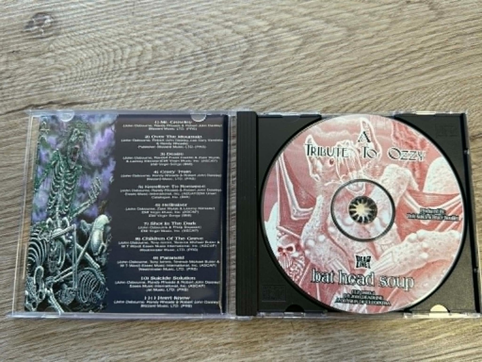 Bat Head Soup A Tribute to Ozzy by Various Artists CD 2000 Cleopatra