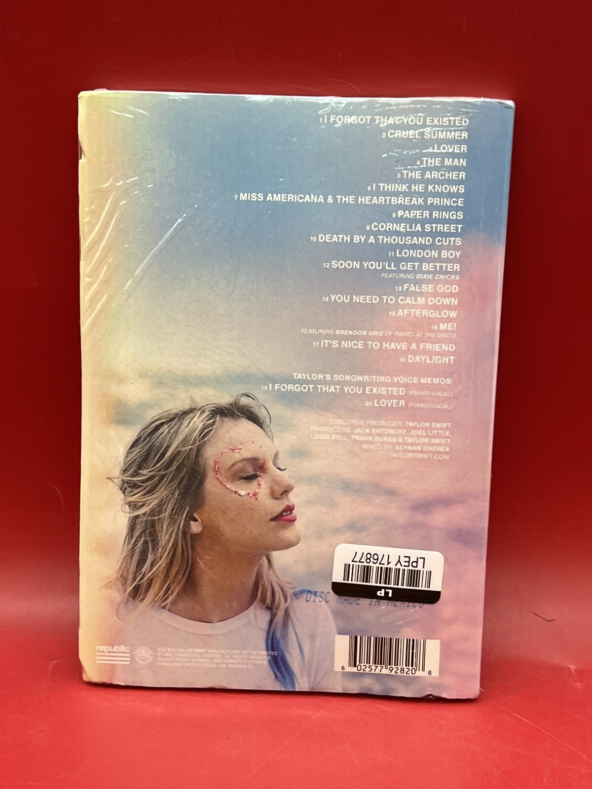 Taylor Swift Lover (CD, 2019, Deluxe Edition) Version 2