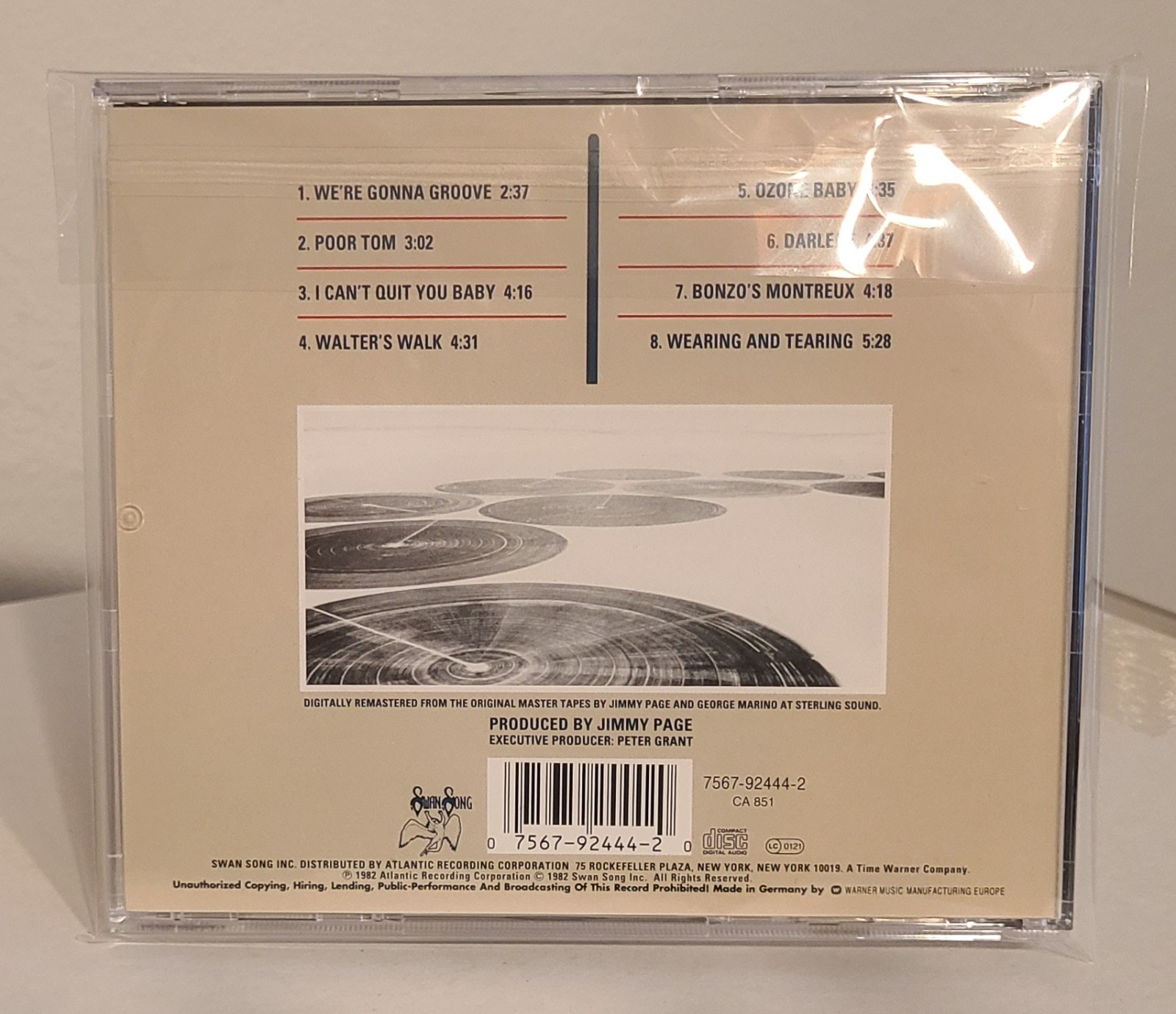 Coda by Led Zeppelin (CD, 1994) NEW Remastered Import CD
