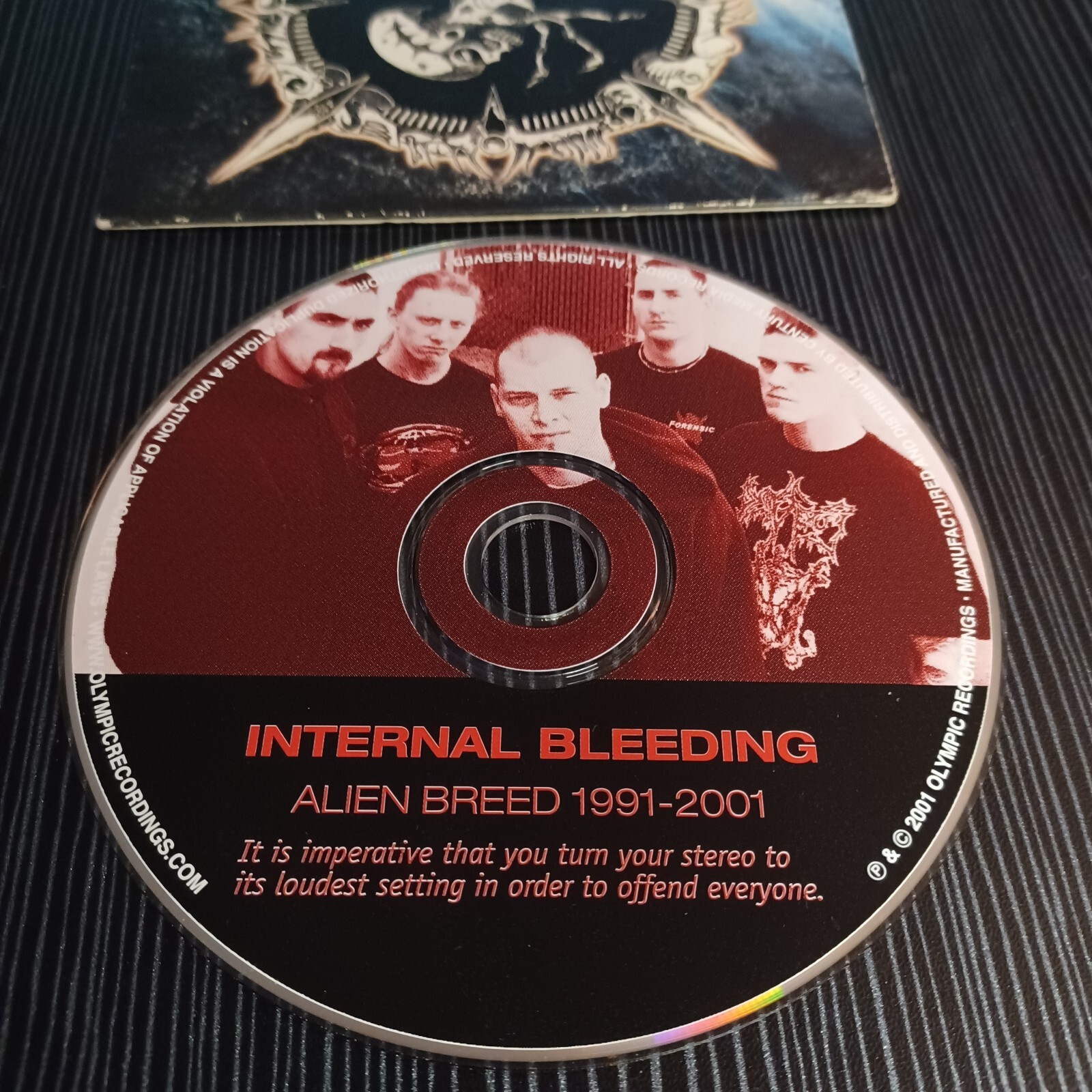Internal Bleeding "Alien Breed" Radio Promo CD 14 track Sampler
