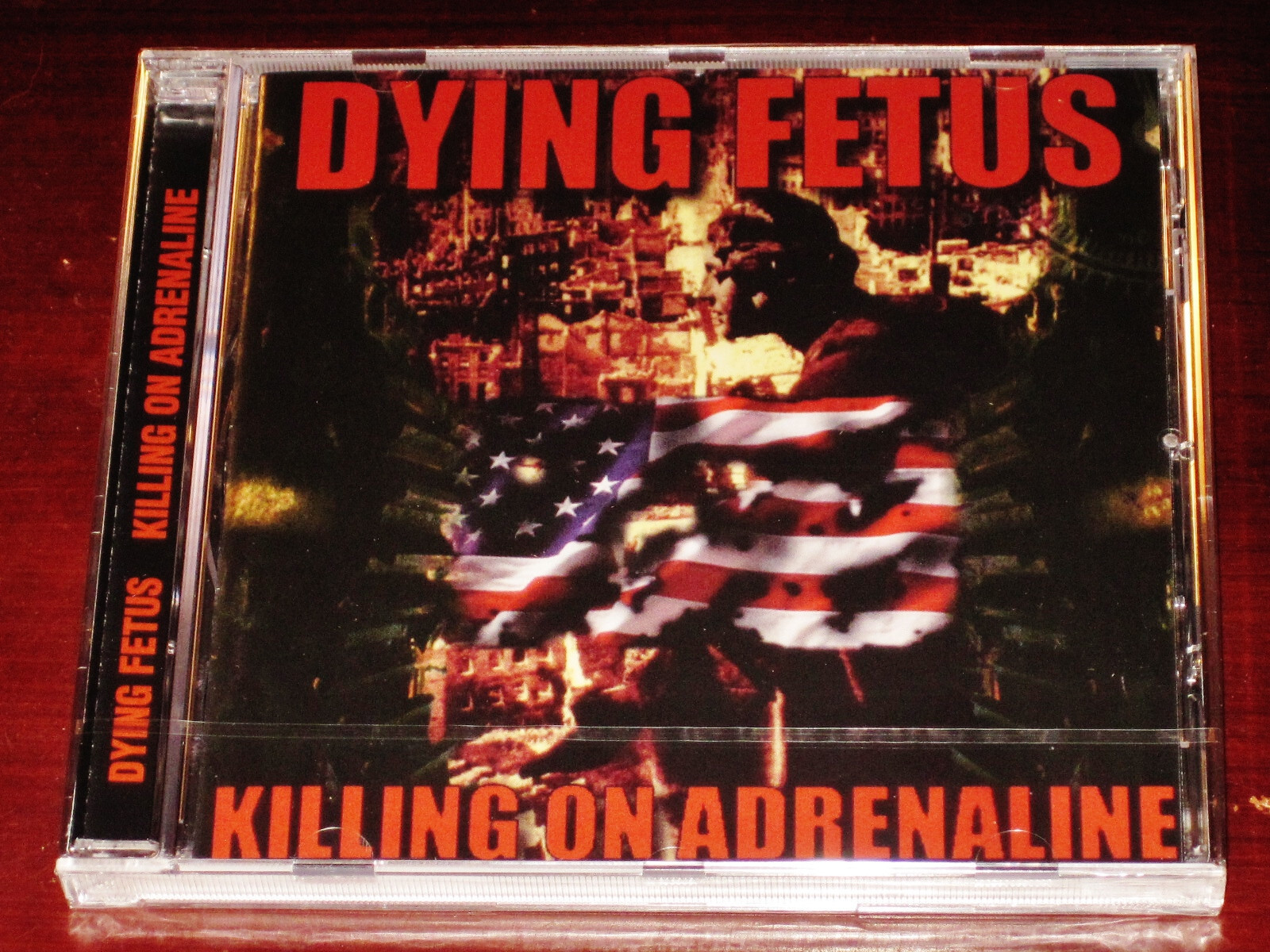 Dying Fetus Killing On Adrenaline CD 2022 Reissue Back On Black UK BOBV860CD NEW