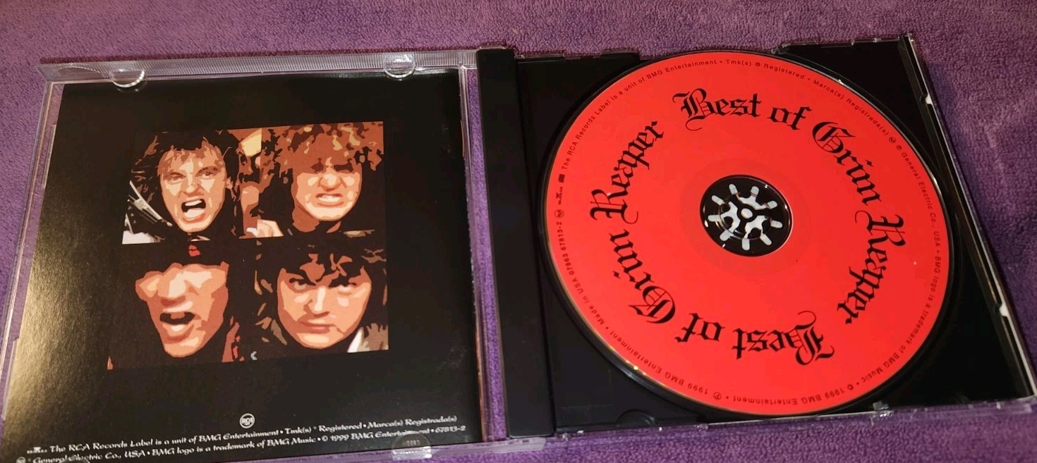 GRIM REAPER cd BEST OF GRIM REAPER