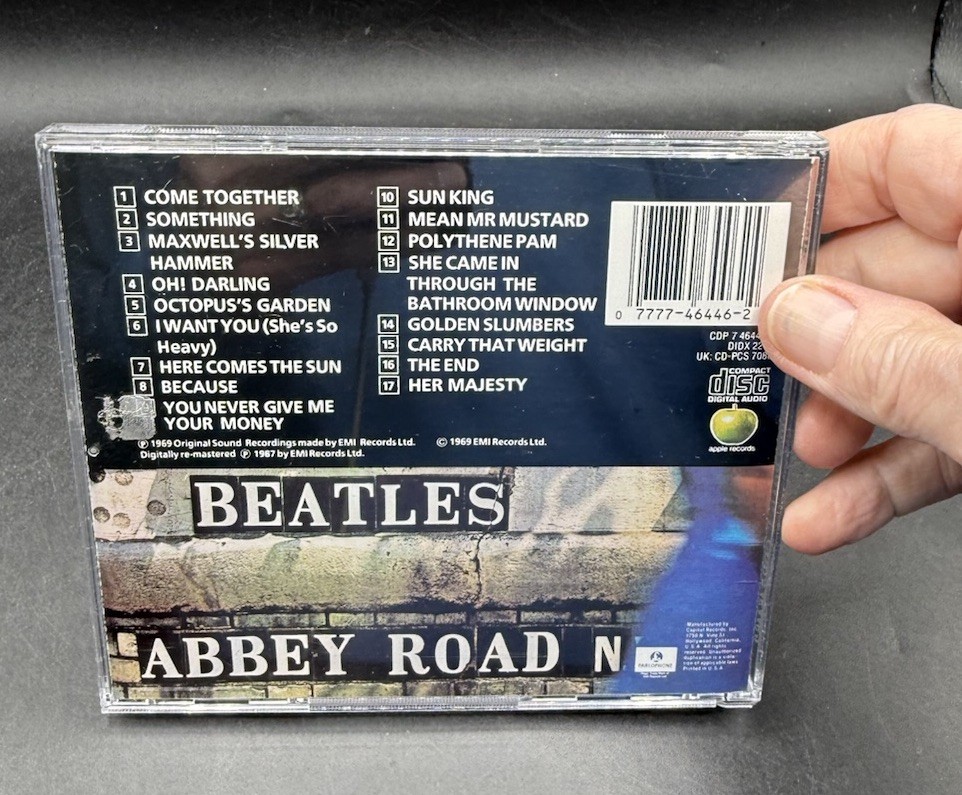 The Beatles Abbey Road CD ORIGINAL USA PRESS Parlophone EUC