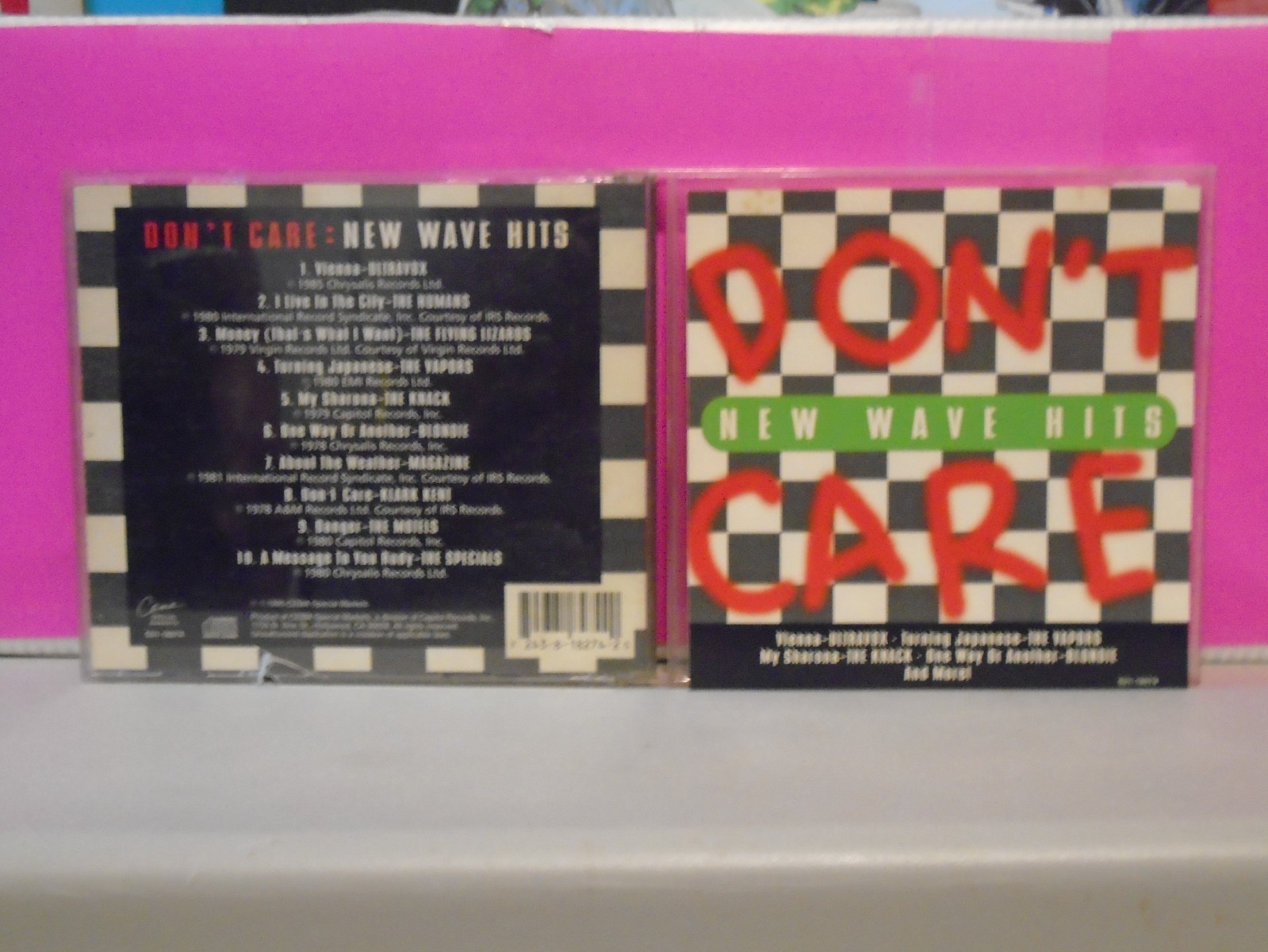 V.A.-DON"T CARE-NEW WAVE HITS-CD-1995 Cema-Ultravox, Vapors, The Knack, Motels