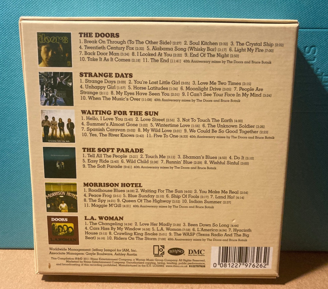 The Doors A Collection - 6CD BOX SET IN excellent CONDITION!!!