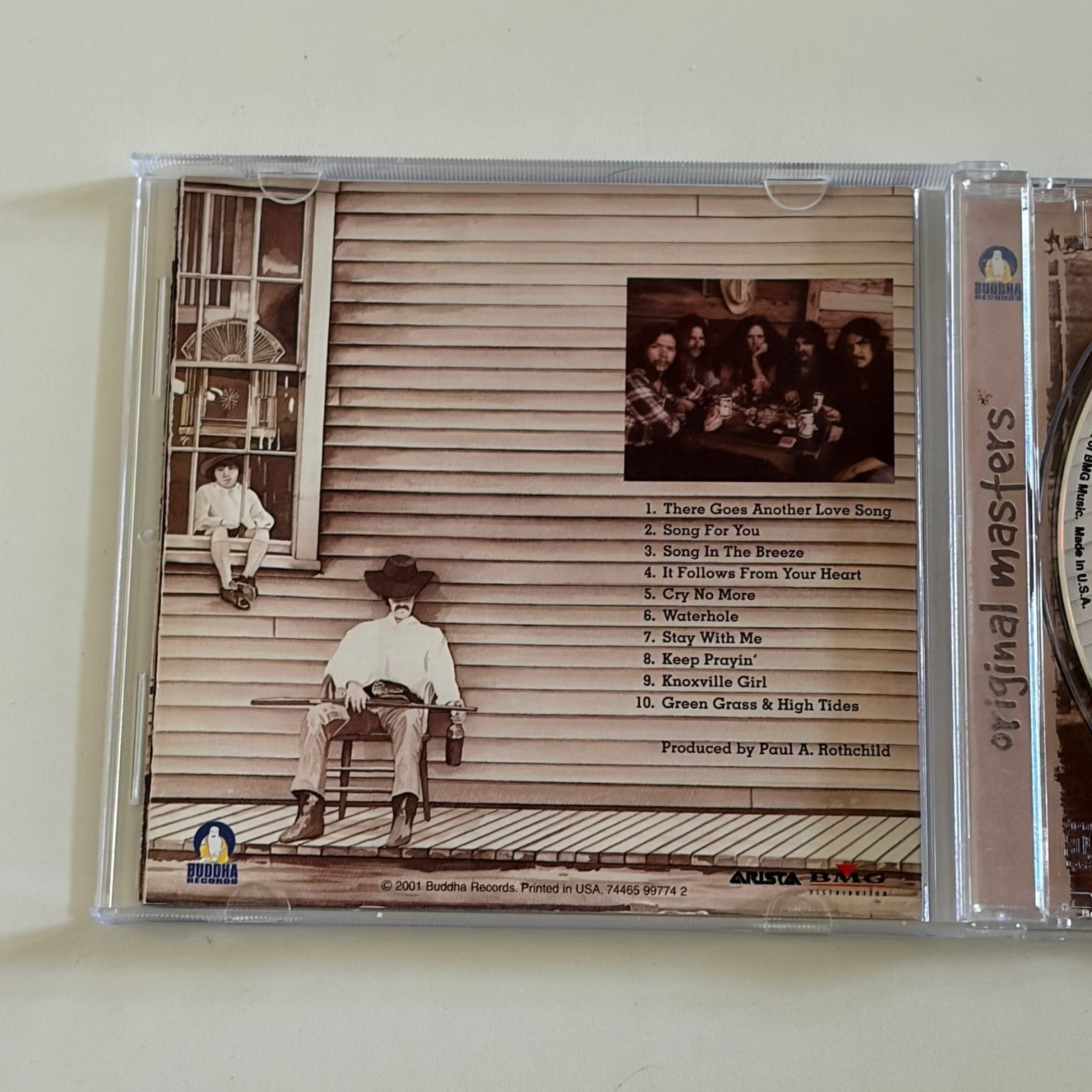 Outlaws – Original Masters CD 2001 Southern Rock Arista Buddha Records
