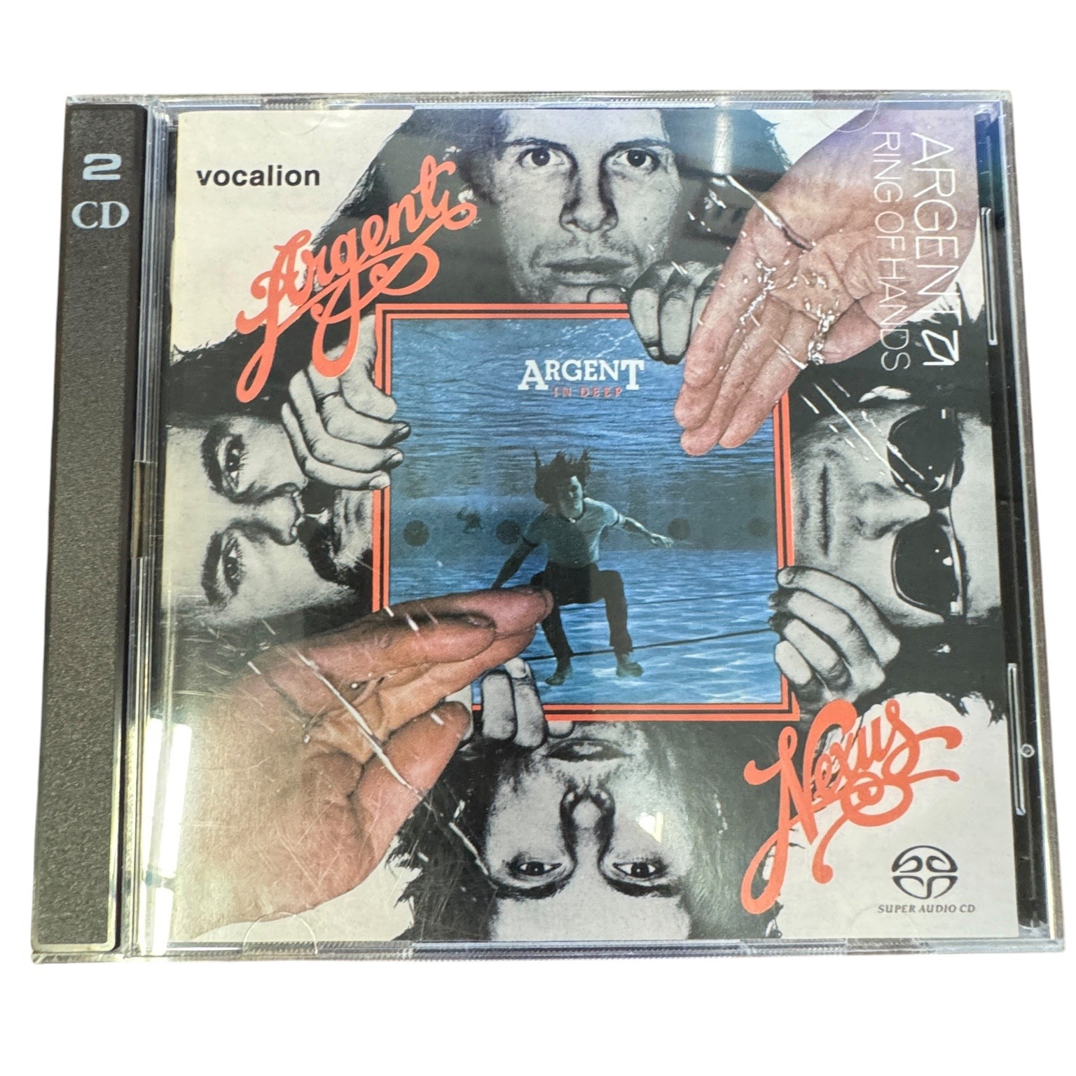Argent - In Deep / Nexus / Ring of Hands 2CD 2020 SACD Vocalion Rock