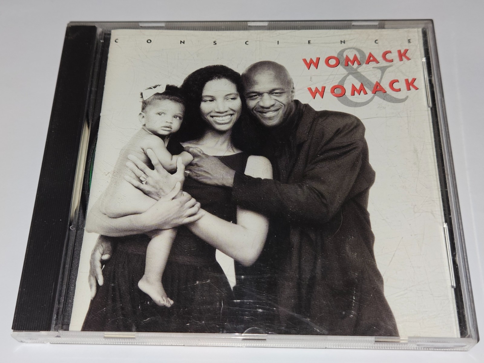 Womack & Womack "Conscience" CD 9 Songs 1988 Island Records *Free Shipping*