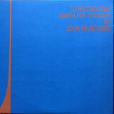 To Record Only Water For Ten Days