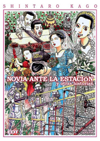 Novia ante la estación