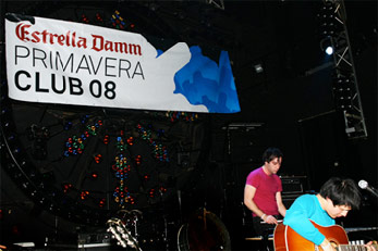Cambio de salas en el Estrella Damm Primavera Club 2009