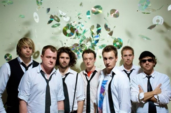 Cartel afrobeat para el Imágina Funk