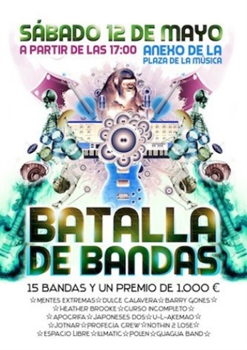 Quince grupos luchan por la victoria este sábado en la Batalla de Bandas