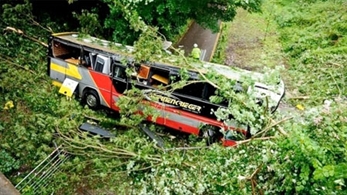 Accidente de Baroness en la carretera